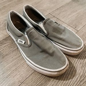 Grey Vans Size 6